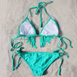 Lagoon Fringe Bikini: Alternate View #3