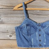 Laguna Denim Bustier: Alternate View #3