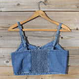 Laguna Denim Bustier: Alternate View #4
