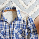 Lake Cabin Plaid Top: Alternate View #2