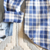 Lake Cabin Plaid Top: Alternate View #3