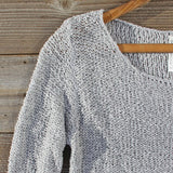 Lake Chelan Lace Sweater in Fog: Alternate View #2