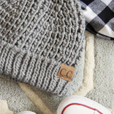 The Lake Easton Beanie in Gray: Alternate View #2