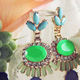 Desert Mint Earrings: Alternate View #2