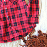 Lakestream Cozy Plaid Top: Alternate View #3