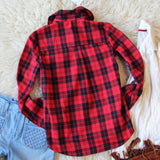 Lakestream Cozy Plaid Top: Alternate View #4