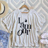 L'Amour Tee: Alternate View #1