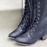 Langley Lace-Up Boots: Alternate View #2