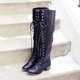 Langley Lace-Up Boots: Alternate View #1