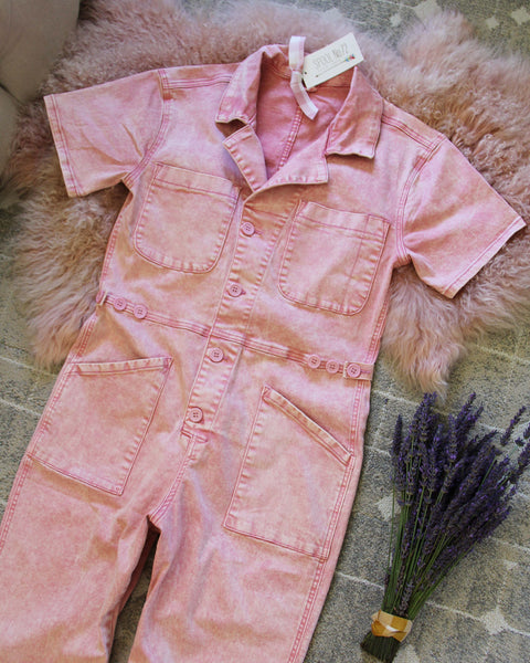 Rosie Coverall Jumpsuit in Stripe, Sweet Coveralls & Overalls from Spool  72.