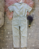 Lavender Farm Coveralls in Sage: Alternate View #4