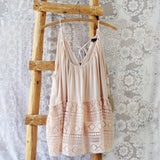 Layered Lace Tank in Dusty Pink: Alternate View #1