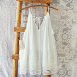 Layered Lace Tank in White: Alternate View #3