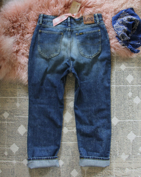 Vintage Modern Patch Jeans, Sweet Lee Brand Denim from Spool 72.