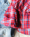 Leo Plaid Top: Alternate View #3