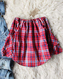 Leo Plaid Top: Alternate View #4