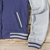 The Letterman's Sweatshirt in Navy: Alternate View #3
