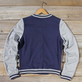 The Letterman's Sweatshirt in Navy: Alternate View #4