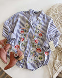 Lila Boyfriend Shirt: Alternate View #1