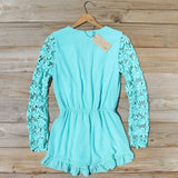 Lilac Valley Romper in Mint: Alternate View #4