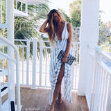 Linen & Cloud Maxi Dress: Alternate View #1