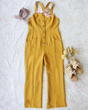 Linen Honey Jumpsuit: Alternate View #2