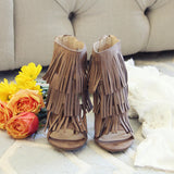 Logan Fringe Heels: Alternate View #2