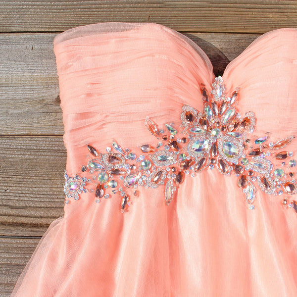 Spool Couture Lola Dress in Peach, Sweet Party & Prom Dresses from Spool  72