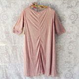 Lola T-Shirt Tunic Dress in Rose: Alternate View #4