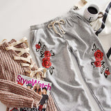 Sweet Spring Joggers: Alternate View #2