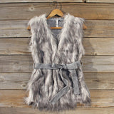 Longhouse Faux Fur Vest: Alternate View #2