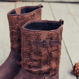 Lonely Wolf Sweater Boots: Alternate View #2