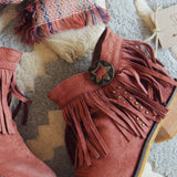 Lost Valley Fringe Boots: Alternate View #2
