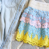 Love Me Not Lace Shorts: Alternate View #2