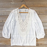 Lovebird Lace Blouse: Alternate View #1