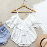 Loveland Lace Top: Alternate View #1