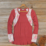 Lovell Cozy Thermal in Wine: Alternate View #1