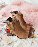 Lovell Peep Toe Booties: Alternate View #2