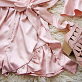 Lulu Romper in Rosé: Alternate View #3