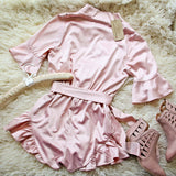 Lulu Romper in Rosé: Alternate View #4