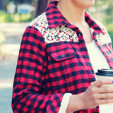 The Lumberjack Sherpa Top: Alternate View #3