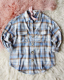 Lumber Jill Jacket Shirt in Blue: Alternate View #2