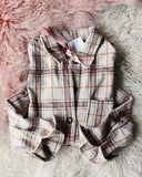 Lumber Jill Jacket Shirt in Cream: Alternate View #1