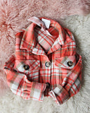 Lumber Jill Jacket Shirt in Orange: Alternate View #1