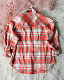 Lumber Jill Jacket Shirt in Orange: Alternate View #5