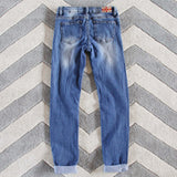 The Lundi Distressed Jean: Alternate View #3