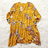 Lune & Stars Tunic Dress in Mustard (wholesale): Alternate View #4