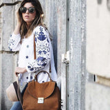 Lux Boho Blouse: Alternate View #2