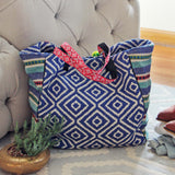 Lux Embroidered Tote: Alternate View #3