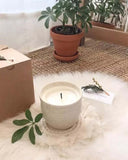 Nordic Macramé Fringe Coaster: Alternate View #1